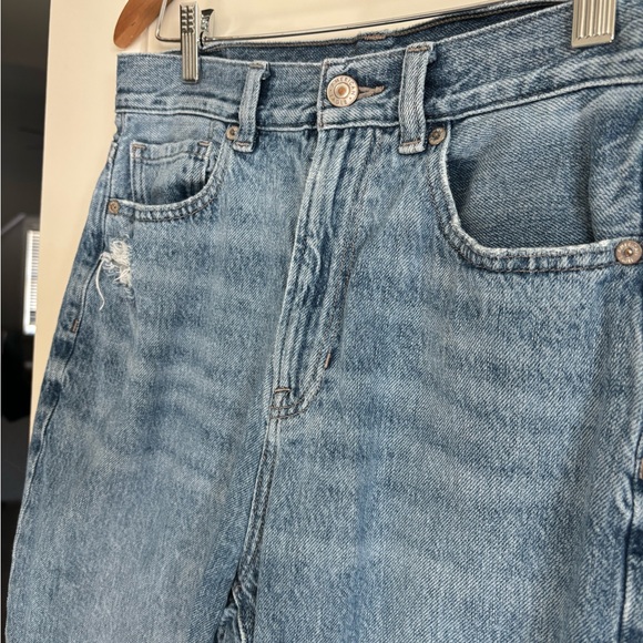 American Eagle Relaxed Mom Jean, Distressed - Picture 3 of 7